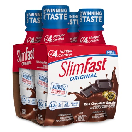 SLIMFAST Slimfast RTD Original Rich Chocolate Royale Shake 11 oz., PK12 74007